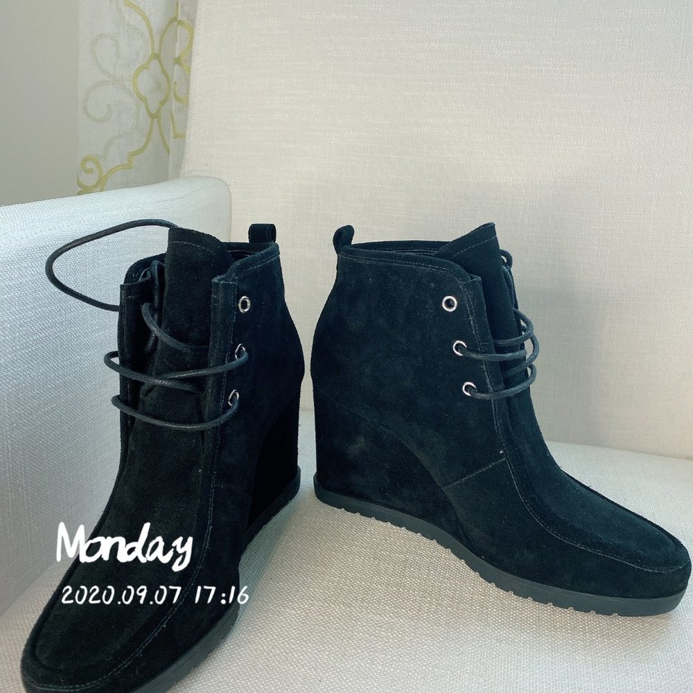 Michael Kors Womens tamata Fabric Black Booties